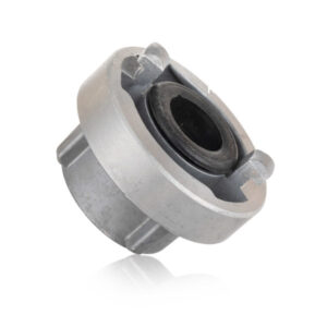 Metallist Storz 25D standardile vastav liitmik sisekeermega, mõeldud tulekustutussüsteemide ja veevoolikute ühendamiseks.