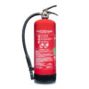 Punane 6-liitrine tulekustuti LI-ION akude (kuni 600 Wh), A- ja F-klassi põlengute kustutamiseks.