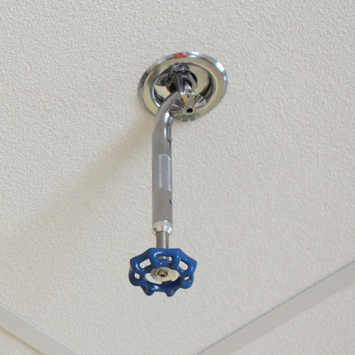 Sprinkleri stoppar on sisestatud lakke paigaldatud sprinklerpeasse, et sulgeda veevool mehaaniliselt.